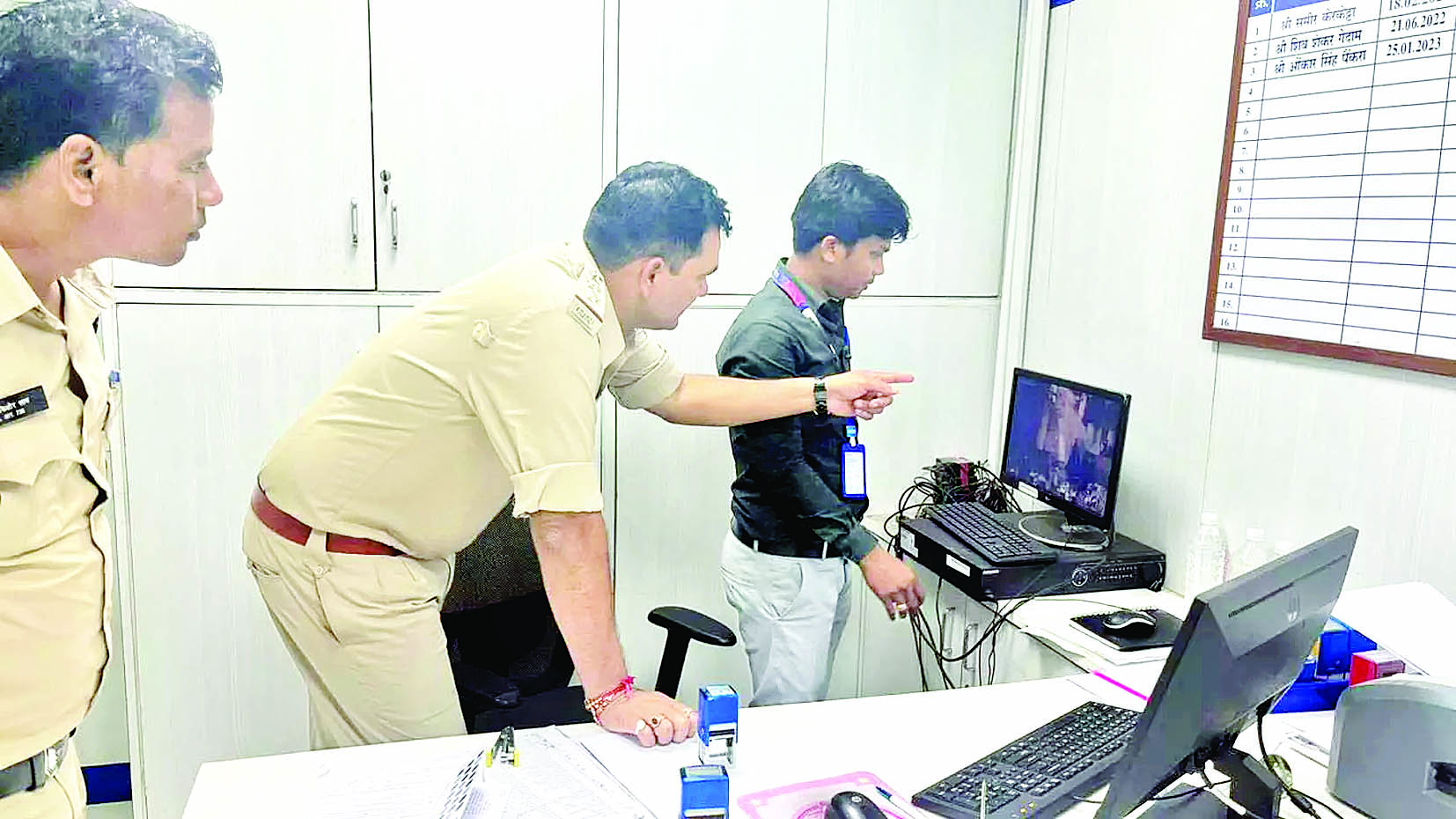 थाना प्रभारियों ने परखी बैंकों की सुरक्षा, लूटकांड के बाद अलर्ट पर पुलिस