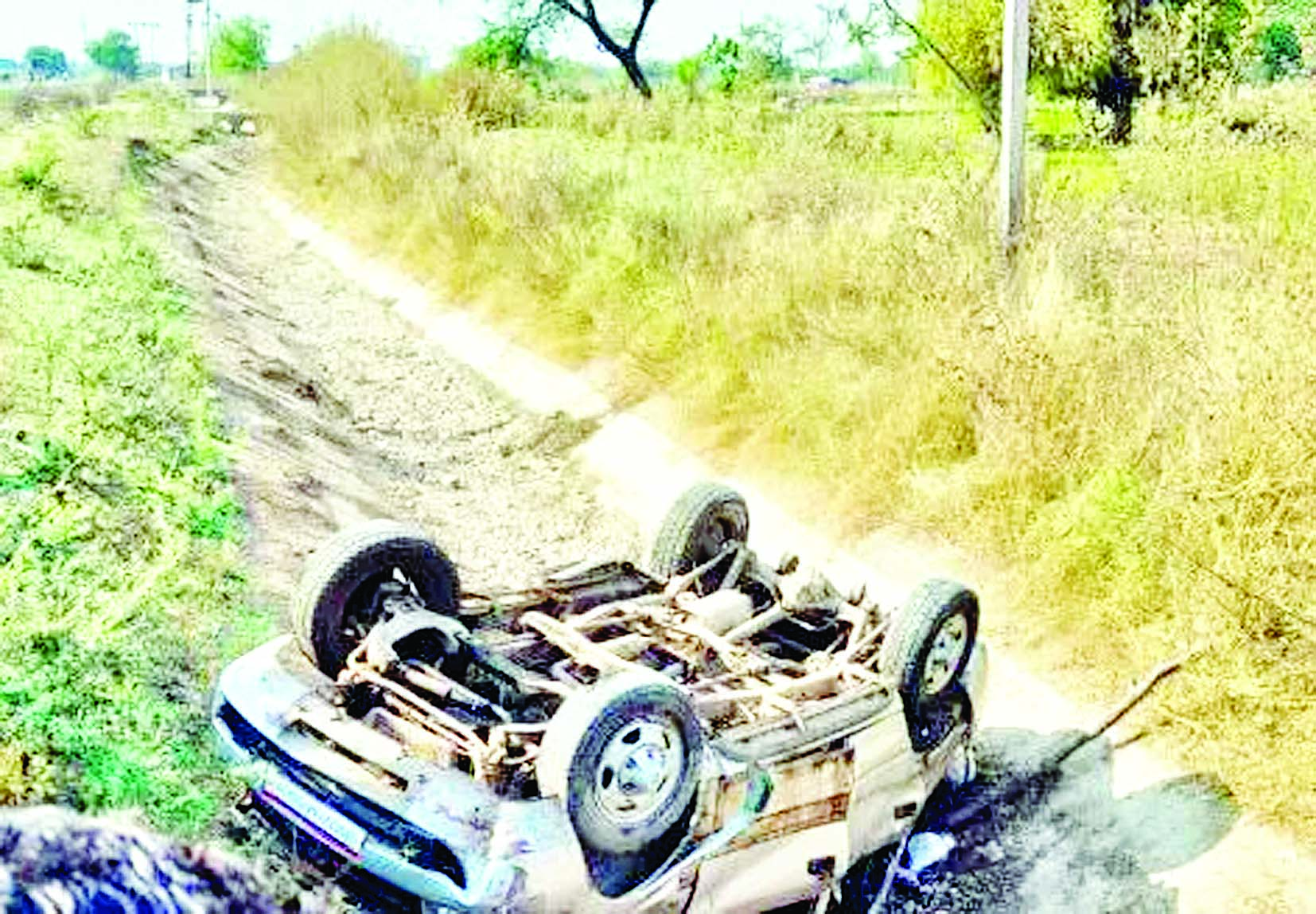 बेमेतरा में 3 बच्चों की मौत, सूखी नहर में दौड़ी कार 
