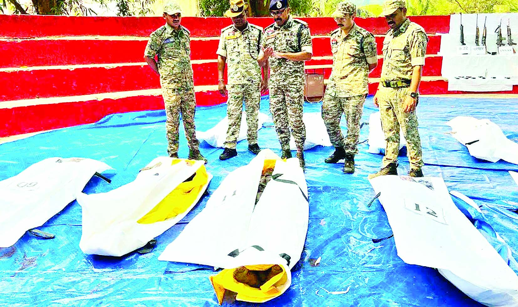 अपडेट सुकमा एनकाउंटर पर, 17 नक्सली मारे गए 