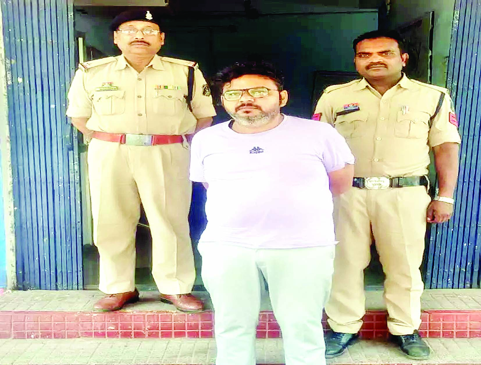 भ्रष्ट ठेकेदार गिरफ्तार, जल जीवन मिशन योजना का 25 लाख किया गबन 