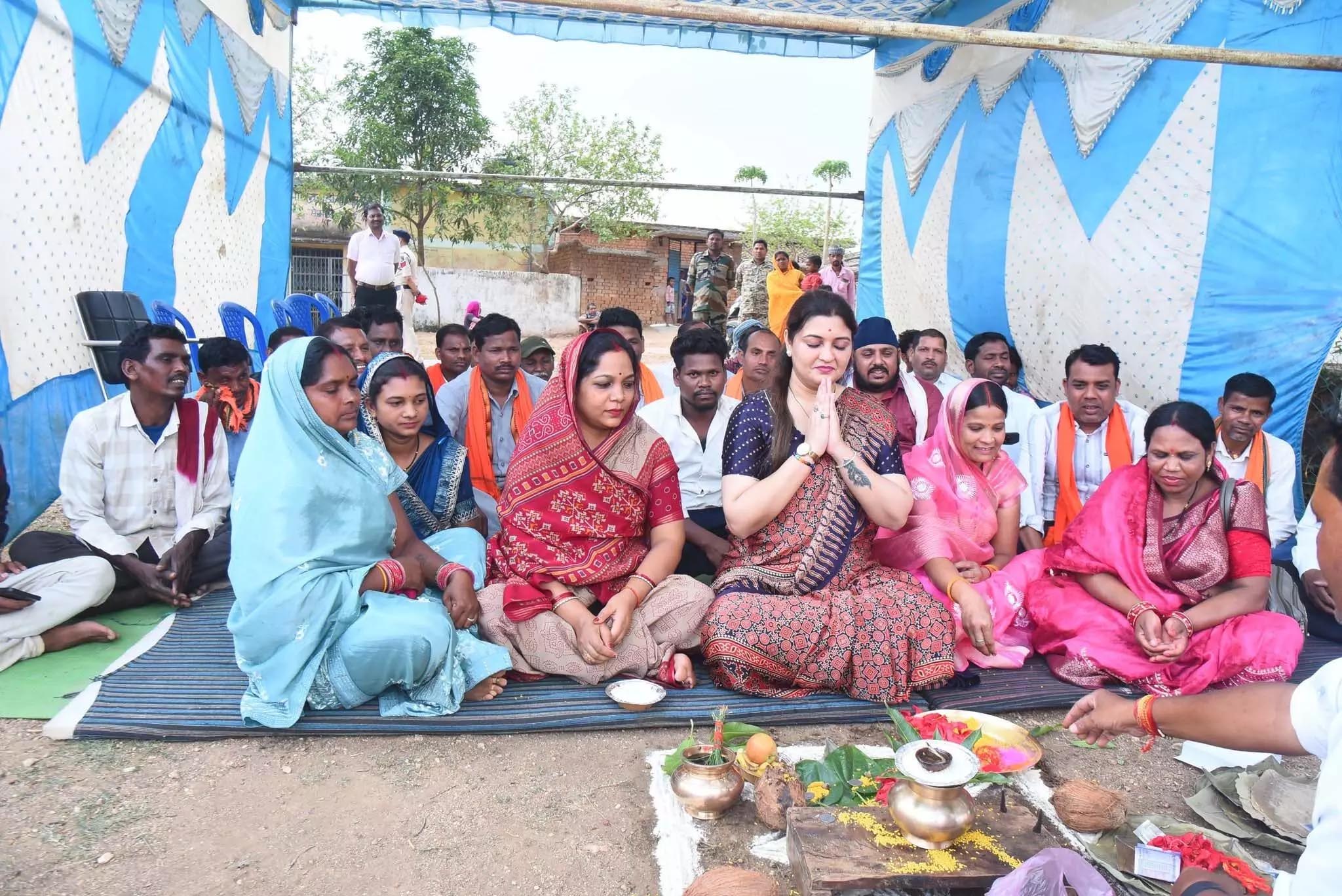 सेमरहा ग्राम में 25 लाख की लागत से विकास कार्यों का भूमिपूजन, विधायक भावना बोहरा ने दी सौगात