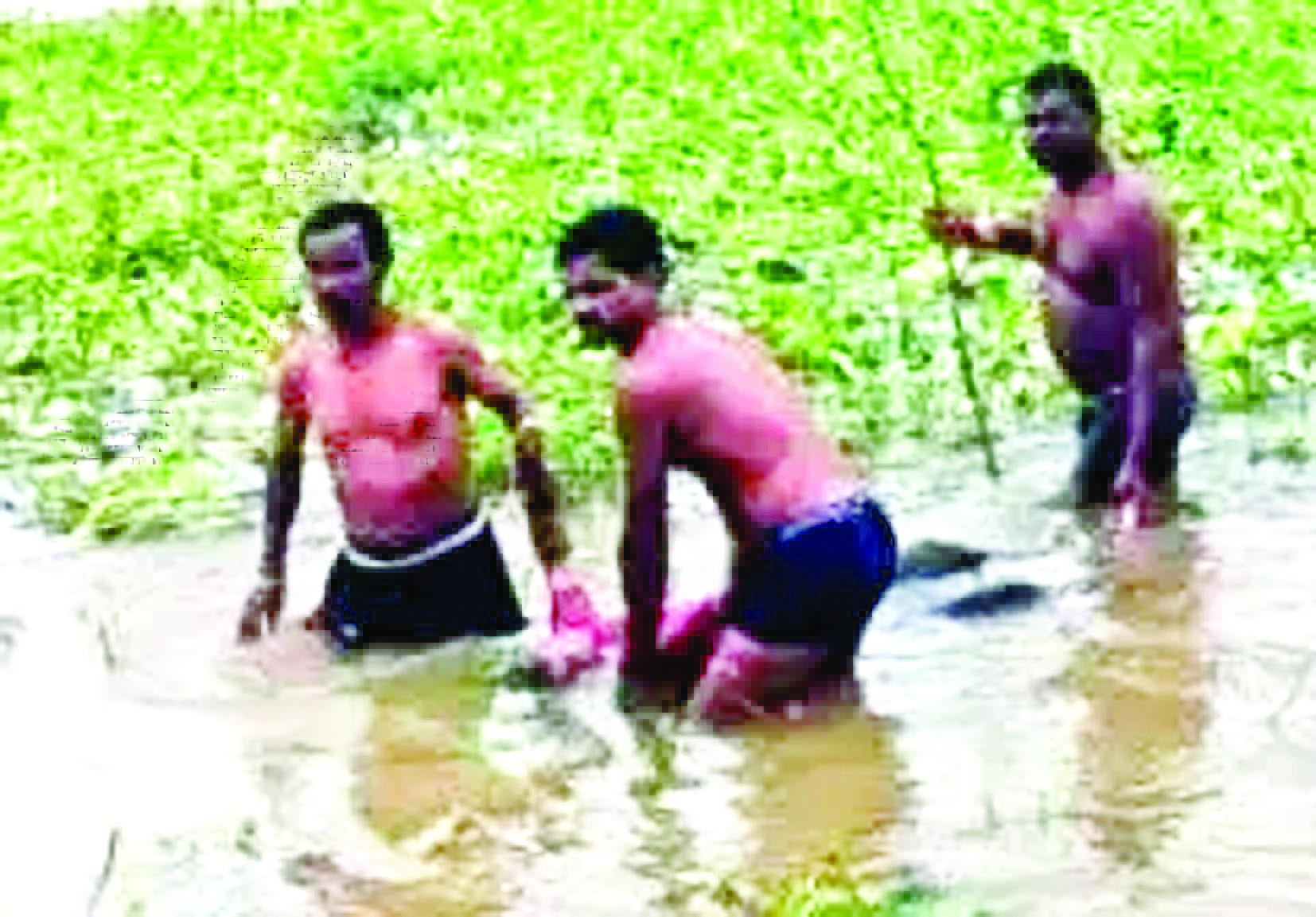 आरंग पुल से लापता महिला की लाश मिली 