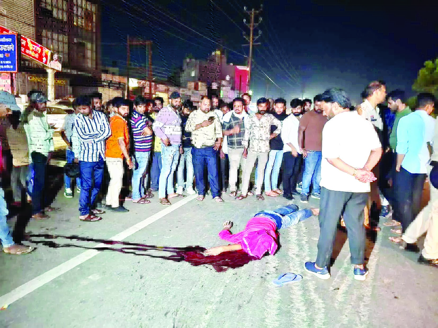 रायपुर में सड़क हादसे में युवक की मौत, तेज रफ्तार कार ने मारी टक्कर