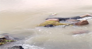 बह्मनी नदी में मिला अज्ञात युवक का शव