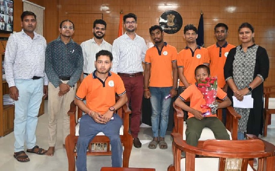 मनोविकास केंद्र के 5 छात्रों का पर्पल फेस्ट-25 के लिए चयन