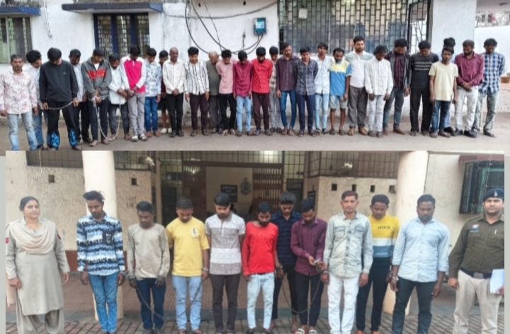 अपराधियों के विरूद्ध विशेष अभियान, 62 आरोपियों को भेजा गया जेल...