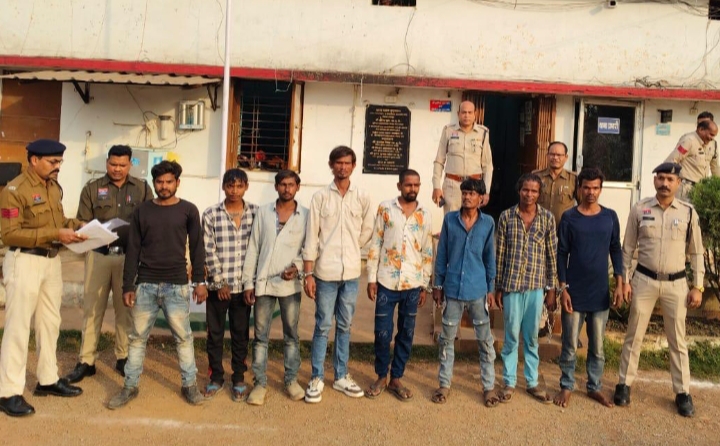 अभियान चलाकर एक सप्ताह में 162 वारंटियों को भेजा गया जेल...