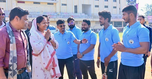 खेल मड़ई बना स्वास्थ्य और सौहार्द का मंच-मंत्री लक्ष्मी राजवाड़े...