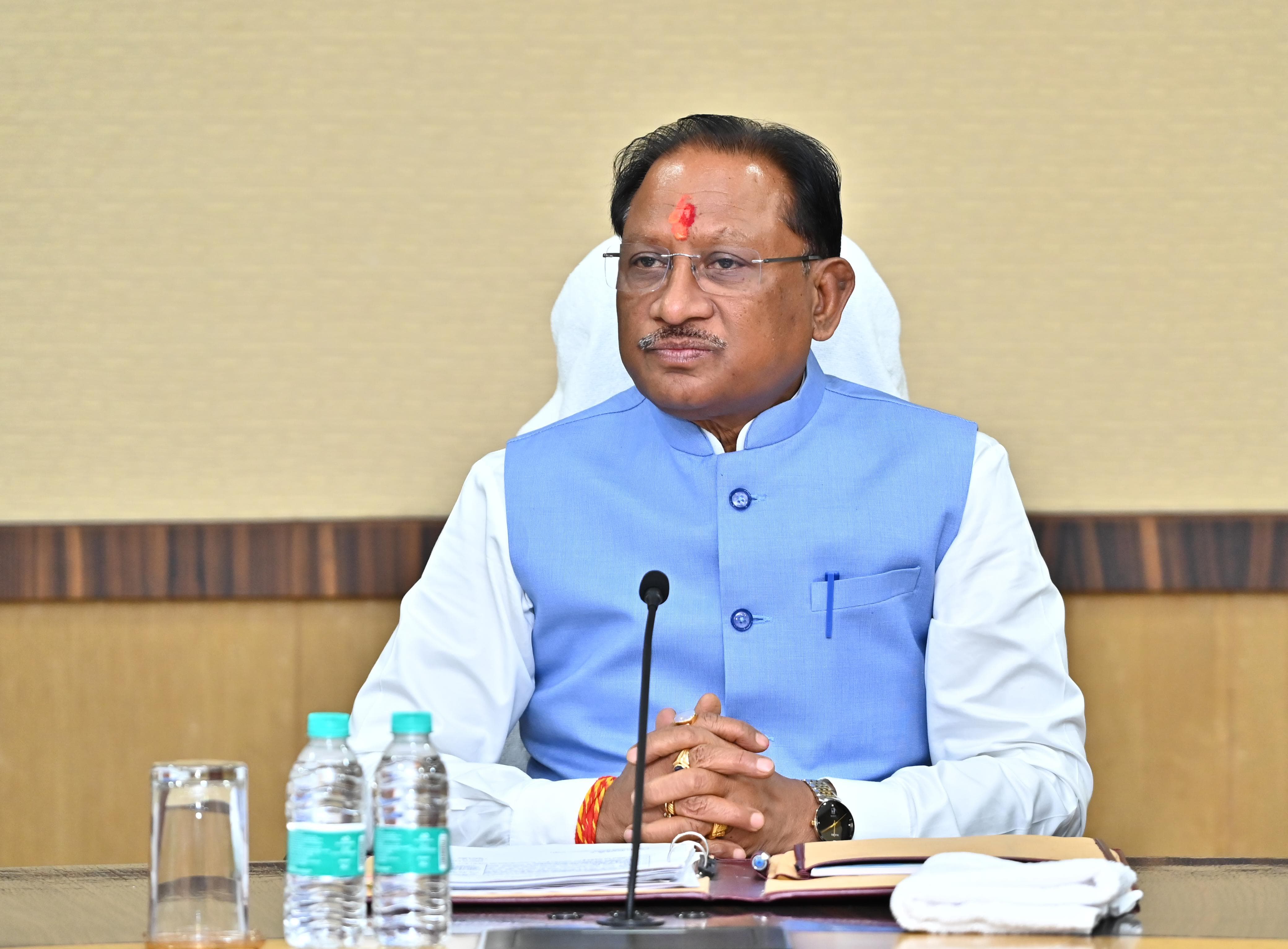 मुख्यमंत्री विष्णु देव साय की अध्यक्षता में आज मंत्रालय महानदी भवन में आयोजित कैबिनेट की बैठक में महत्वपूर्ण निर्णय लिए गए...