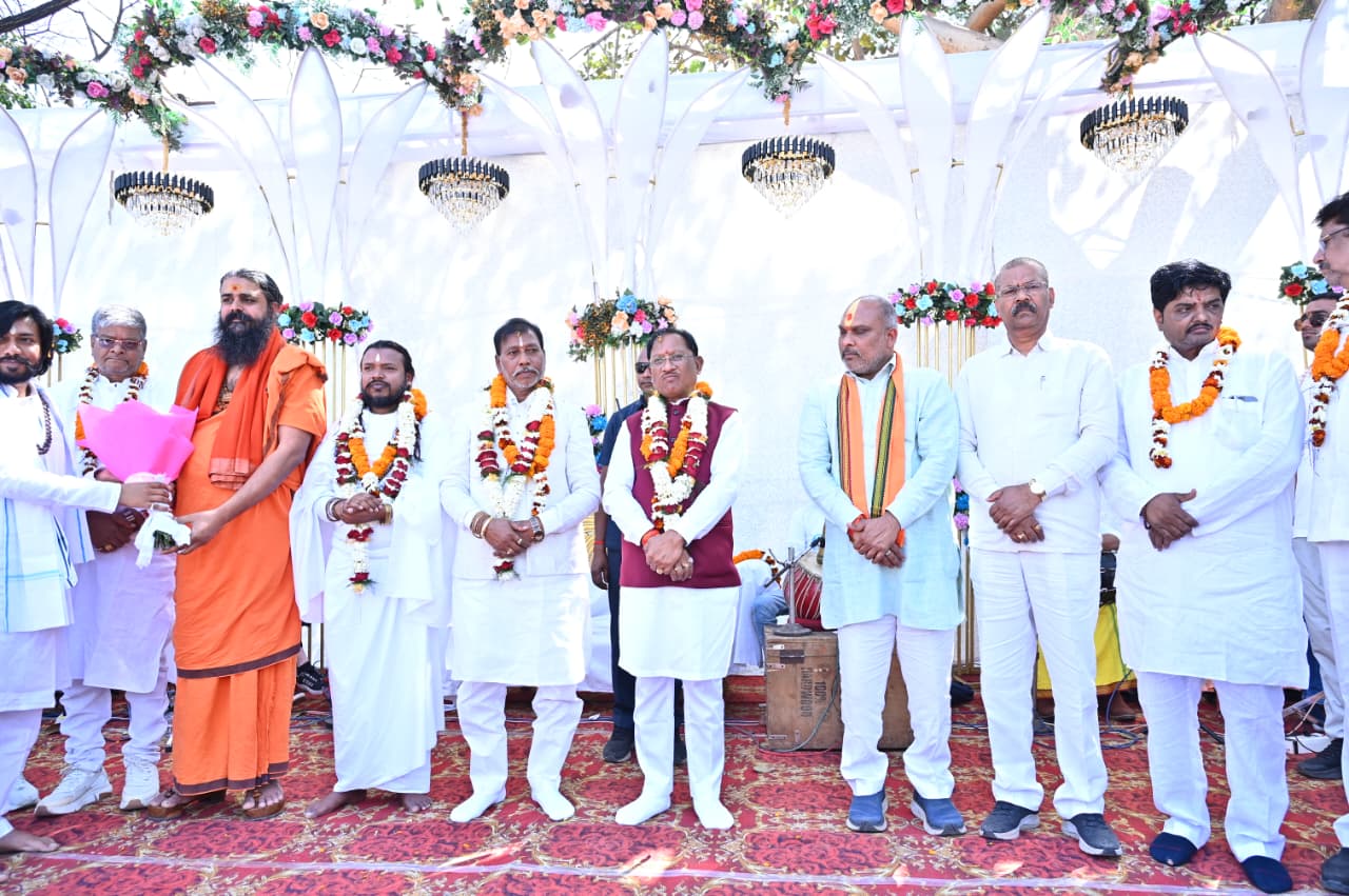 मुख्यमंत्री ने आज &ldquo;विशाल सतनाम सद्भाव पदयात्रा&rdquo; का किया शुभारंभ...