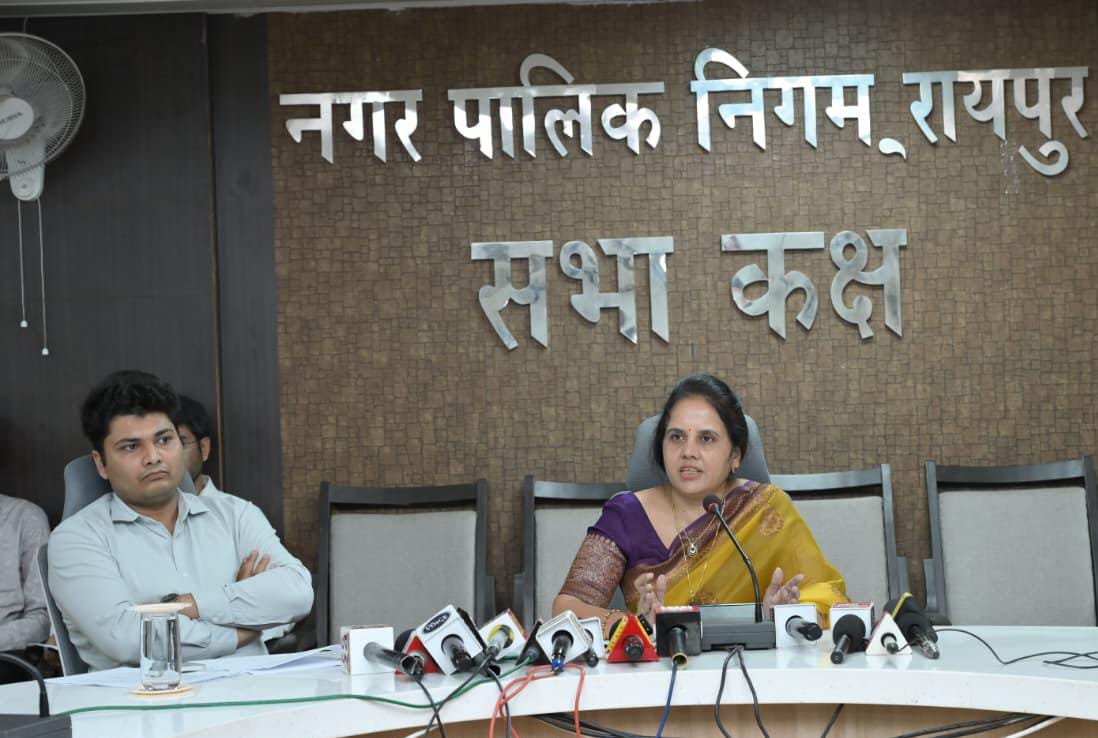 छत्तीसगढ़ राज्य के संकल्प बजट में 458 करोड़ रू. का रायपुर के लिए प्रावधान - महापौर मीनल चौबे