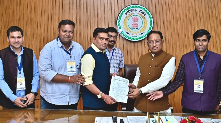 मुख्यमंत्री विष्णुदेव साय से प्रेस क्लब प्रतिनिधिमंडल ने की सौजन्य मुलाकात..