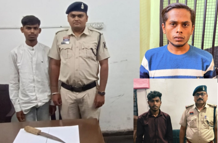 थाना गुढ़ियारी, खमतराई तथा रामनगर चौकी क्षेत्र से 03 आरोपियों को किया गया धारदार चाकू के साथ गिरफ्तार...