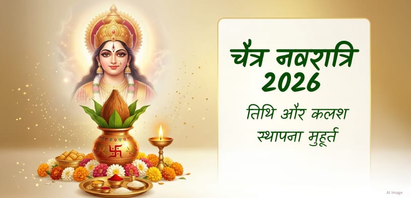 चैत्र नवरात्रि 2026: जानें घटस्थापना का शुभ मुहूर्त, कलश स्थापना विधि और कन्या पूजन का महत्व...