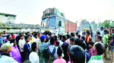 बेकाबू ट्रक ने मासूम को कुचला, दर्दनाक मौत 