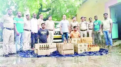 लाखों का अवैध शराब जब्त, पुलिस ने किया बड़ा खुलासा 