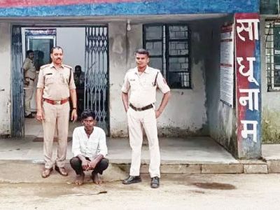 तलवार लहराने वाला युवक गिरफ्तार, एक कॉल पर पुलिस की त्वरित कार्रवाई 