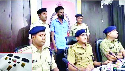 नशे के कारोबार के खिलाफ पुलिस की दबिश : 20 लाख की अफीम और आरोपी गिरफ्तार