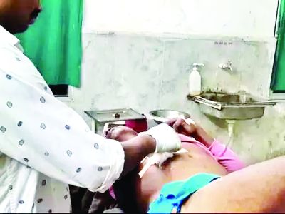भालू ने ग्रामीण पर किया प्राणघातक वार, फैली सनसनी 