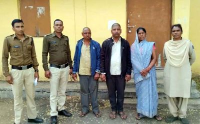 सिर में चोट मिला, मारकर बहू को फांसी पर लटकाने वाले पति और सास-ससुर गिरफ्तार 