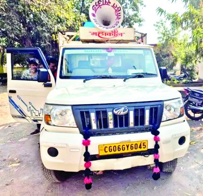 चुनाव प्रचार-प्रसार कर रहे तीन डीजे व्हीकल जब्त 