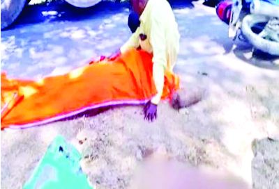 सरपंच प्रत्याशी की मौत, ट्रक ने कुचला 