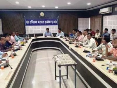 पंचायत निर्वाचन के सफल क्रियान्वयन के लिए सेक्टर अधिकारियों की बैठक संपन्न 