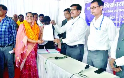 इंद्रप्रसाद बघेल बने नगर पालिका नारायणपुर के अध्यक्ष