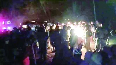 पोलिंग टीम को ग्रामीणों ने खदेड़ा, पंचायत चुनाव का बहिष्कार करने पर जमकर हंगामा 