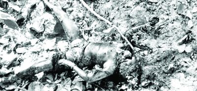 जंगल में मिली युवती की अधजली लाश, फैली सनसनी 