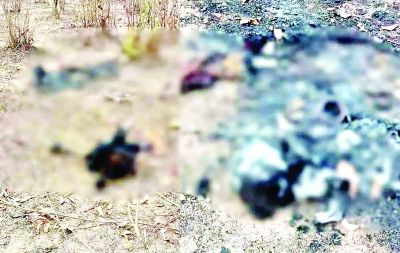 महिला की जली हुई लाश मिलने से फैली सनसनी