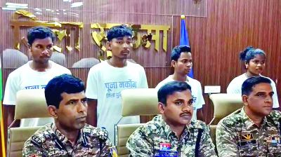 सुकमा में 4 नक्सलियों ने डाले हथियार 