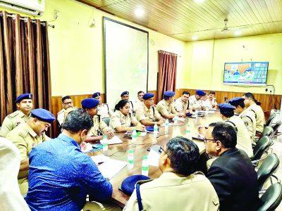 पुलिस कार्यालय में एससी/एसटी प्रकरणों की विवेचना पर कार्यशाला आयोजित