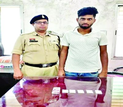 रायपुर में MD ड्रग्स के साथ युवक गिरफ्तार 