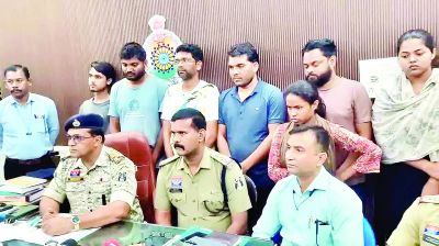 3.72 करोड़ का फ्रॉड करने वाले 7 लोग गिरफ्तार