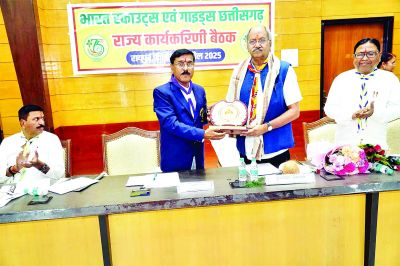 छत्तीसगढ़ में स्काउटिंग को मिलेगी नई दिशा और ऊर्जा: बृजमोहन अग्रवाल 