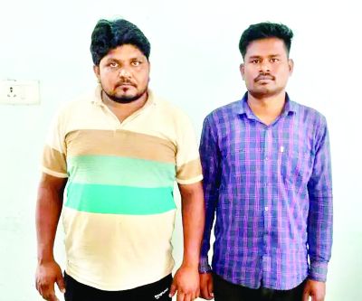 अवैध तरीके से गैस सिलेंडर में रिफिलिंग करते 2 आरोपी गिरफ्तार 