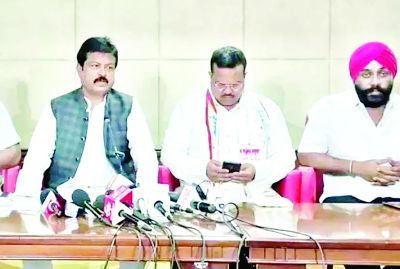 अपराधियों का पालनहार है कांग्रेस पार्टी : बीजेपी नेता 