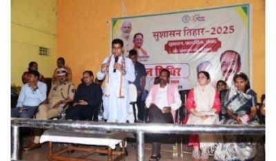 सरकार लोगों के गांव, घर तक पहुंचकर कर रही है समस्याओं का समाधान : टंकराम वर्मा