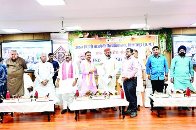 पूरे देश में एक साथ चुनाव कराने संगोष्ठी में प्रस्ताव पारित
