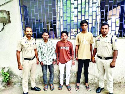 रायपुर में युवक से मारपीट और लूटपाट की कोशिश, 3 आरोपी गिरफ्तार