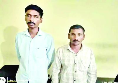 ट्रेन से नशे की तस्करी, दो आरोपी कफ सिरप के साथ गिरफ्तार 