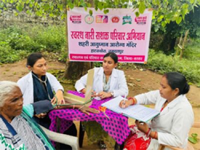 31 हज़ार शिविरों में 22 लाख लोगों की स्वास्थ्य जांच