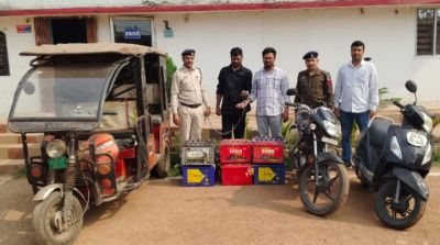  ई-रिक्शा वाहन एवं ई-रिक्शा बैटरी चोरी गिरोह का पर्दाफाश...