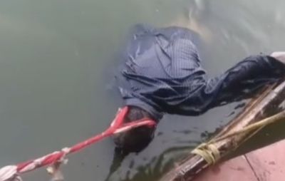 रायपुर के कंकाली तालाब में मिली लाश...