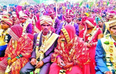 मुख्यमंत्री कन्या विवाह योजना में कल 10 फरवरी को प्रदेश के विभिन्न जिलों में 6,412 जोड़ो का होगा विवाह...