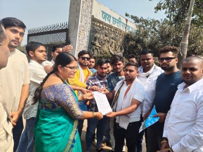 आदवानी महाविद्यालय, बिरगांव में छात्रों की मूलभूत समस्याओं को लेकर NSUI ने सौंपा ज्ञापन...