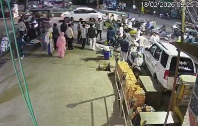 नशेड़ी युवक ने फतेहशाह मार्केट में जमकर मचाया उत्पाद वीडियो वायरल...