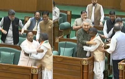 बजट सत्र में कवासी लखमा की एंट्री, सदन में सत्तापक्ष से गले मिलते दिखे...