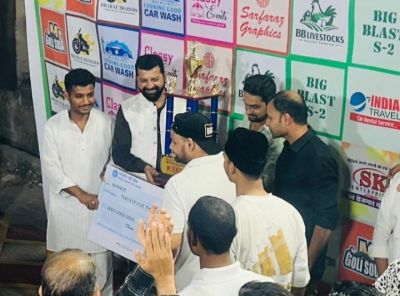 राजधानी रायपुर में मौदहापारा के टूर्नामेंट में मुख्य अतिथि हुए शामिल...